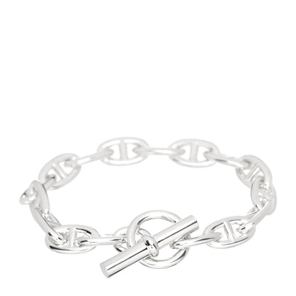 Hermes Sterling Silver MM Chaine d'Ancre Bracelet 3 of 5