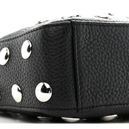 Khaite Pebbled Sport Calfskin Studded Small Elena Black 8 of 10