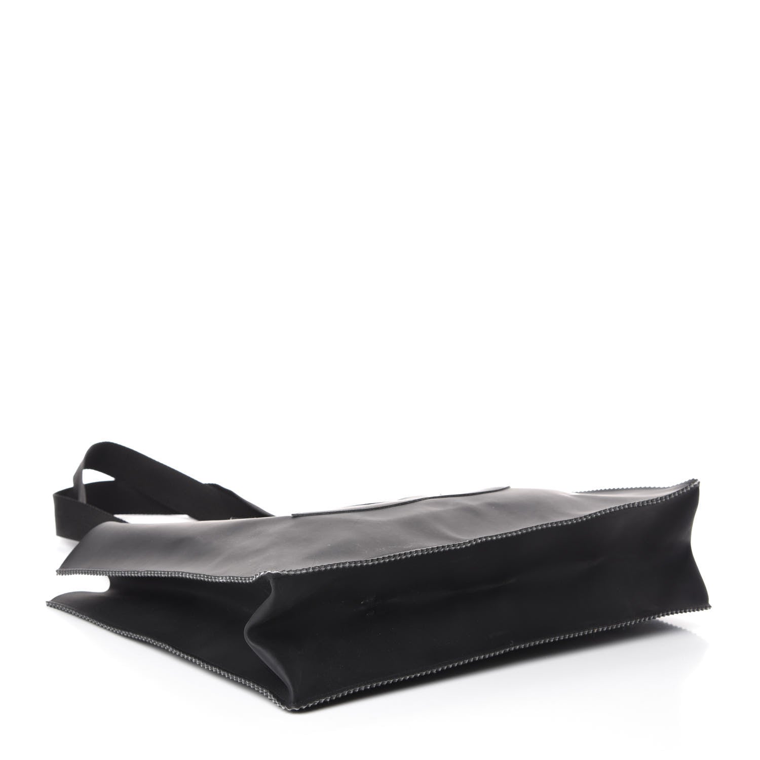 Chanel Rubber CC Tote Black 4 of 11