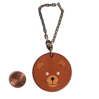 Hermes Barenia Bear Key Chain 2 of 5