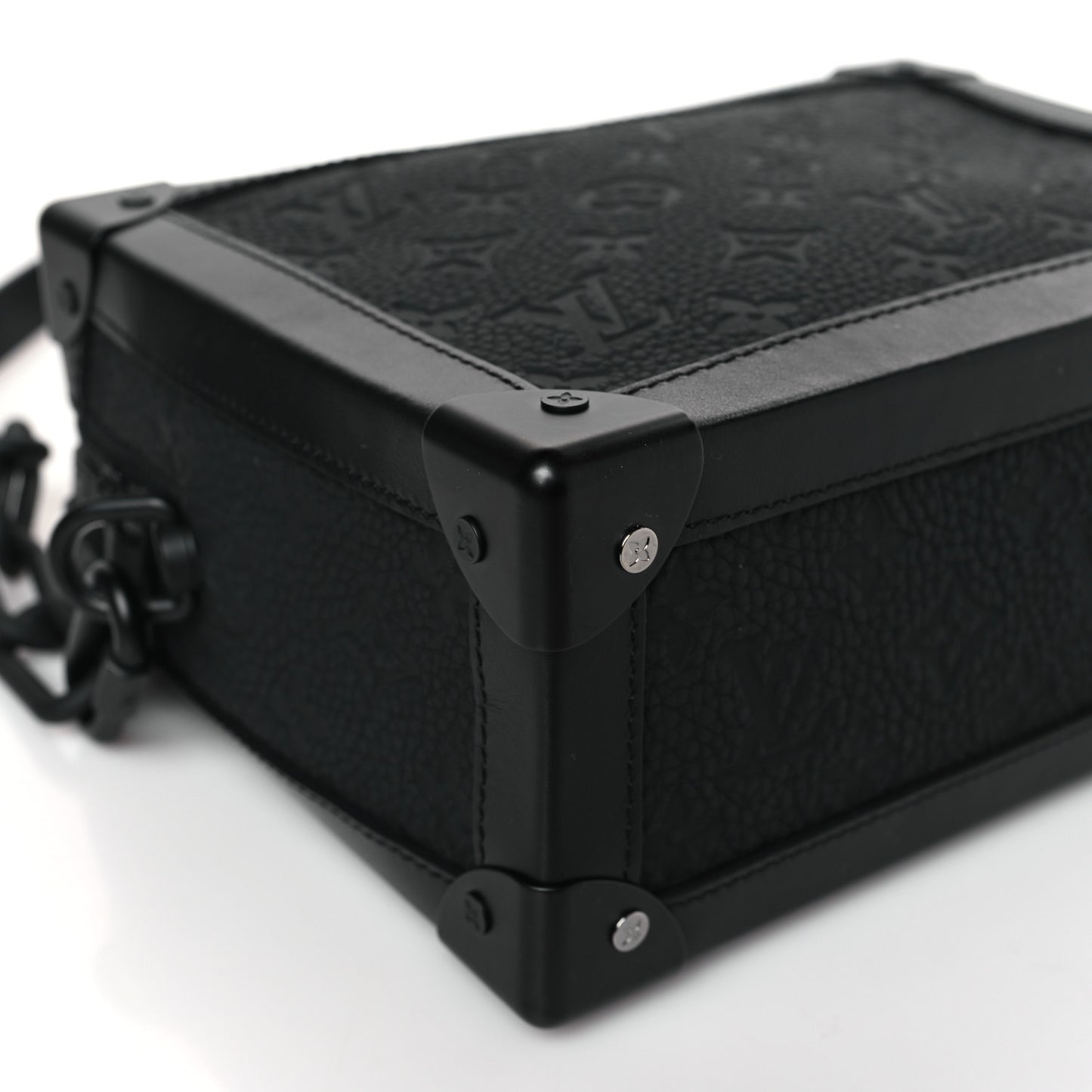 Taurillon Monogram Solar Ray Soft Trunk Black