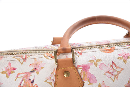 Louis Vuitton Watercolor Aquarelle Speedy 35 White 8 of 15