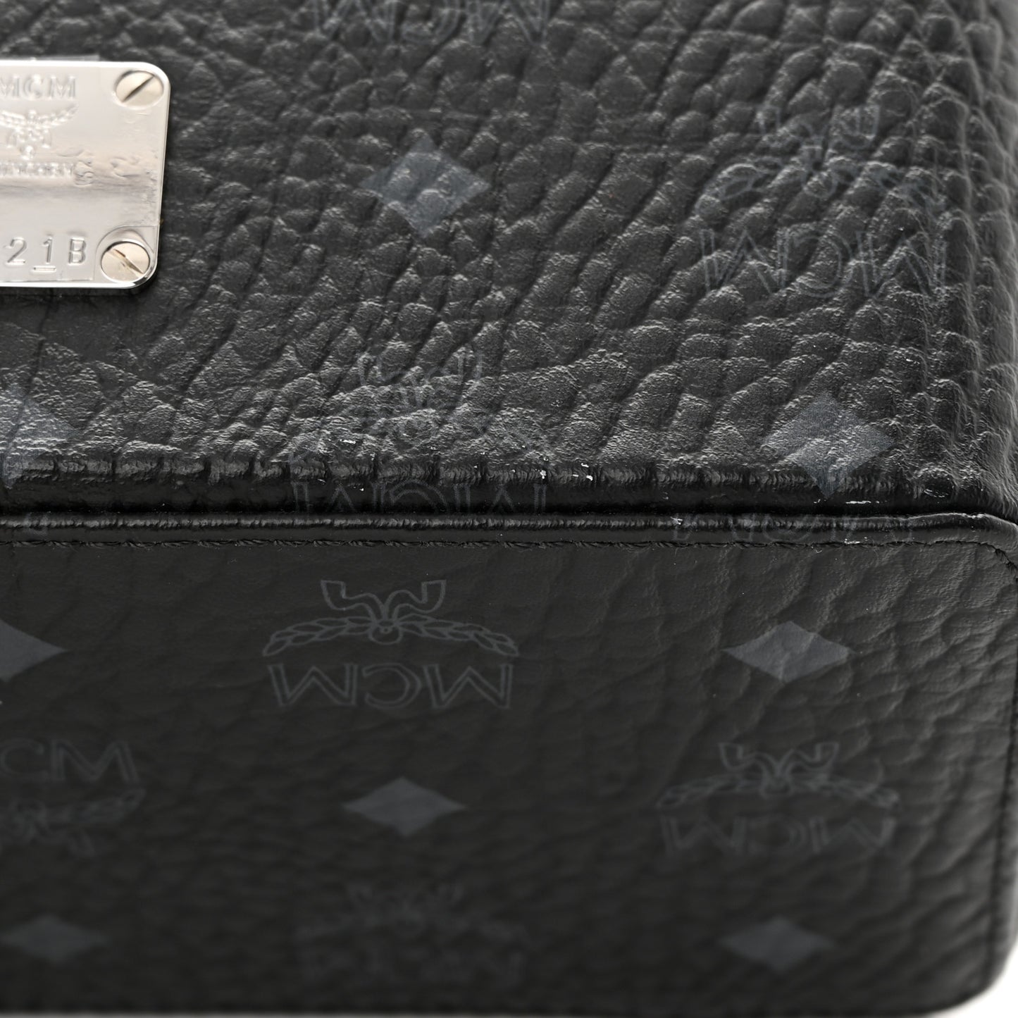 Visetos Medium Rockstar Vanity Case Black