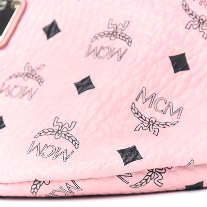MCM Visetos Small Fusten Belt Bag Powder Pink 9 of 9