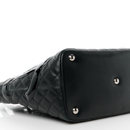 Chanel Calfskin Quilted Large Cambon Tote Black 9 of 11