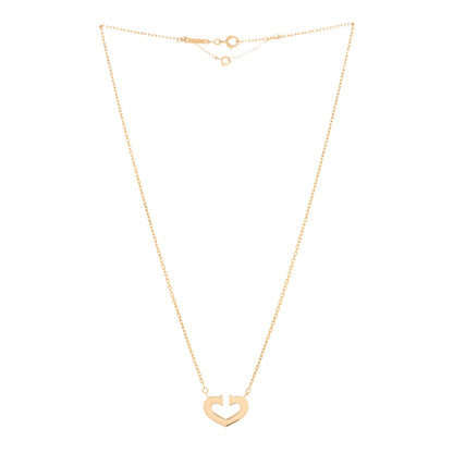 Cartier 18K Yellow Gold Medium Hearts and Symbols Necklace 2 of 3