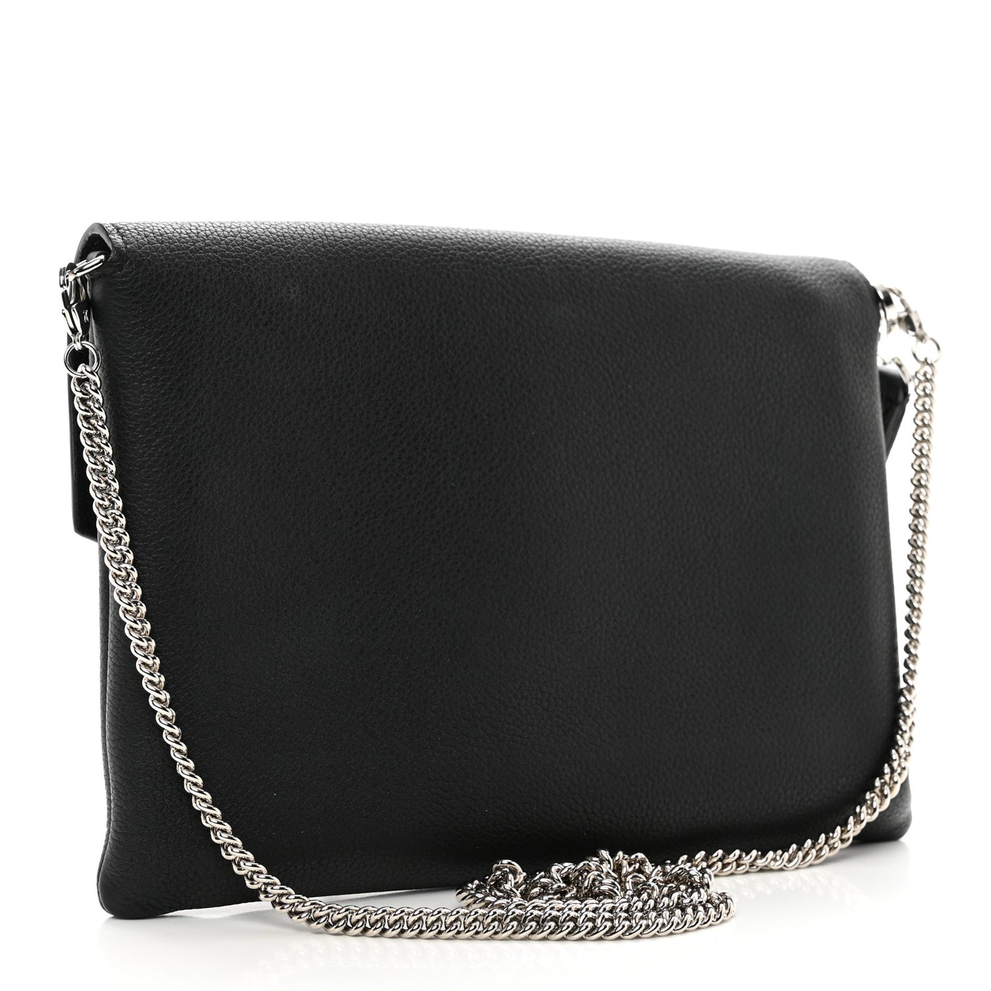 Soft Calfskin My Lockme Pochette Black