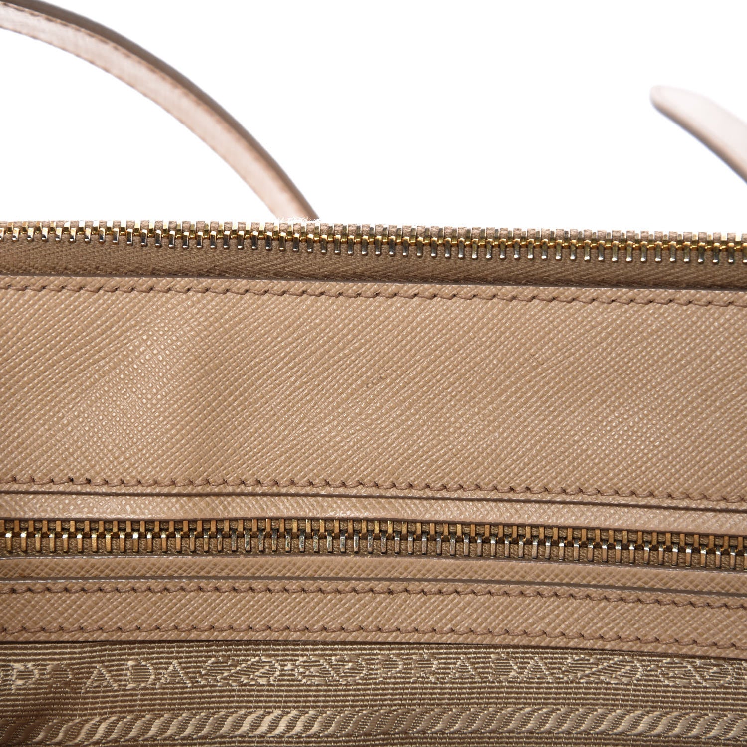 Prada Saffiano Medium Galleria Double Zip Tote Sabbia 9 of 17