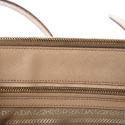 Prada Saffiano Medium Galleria Double Zip Tote Sabbia 9 of 17