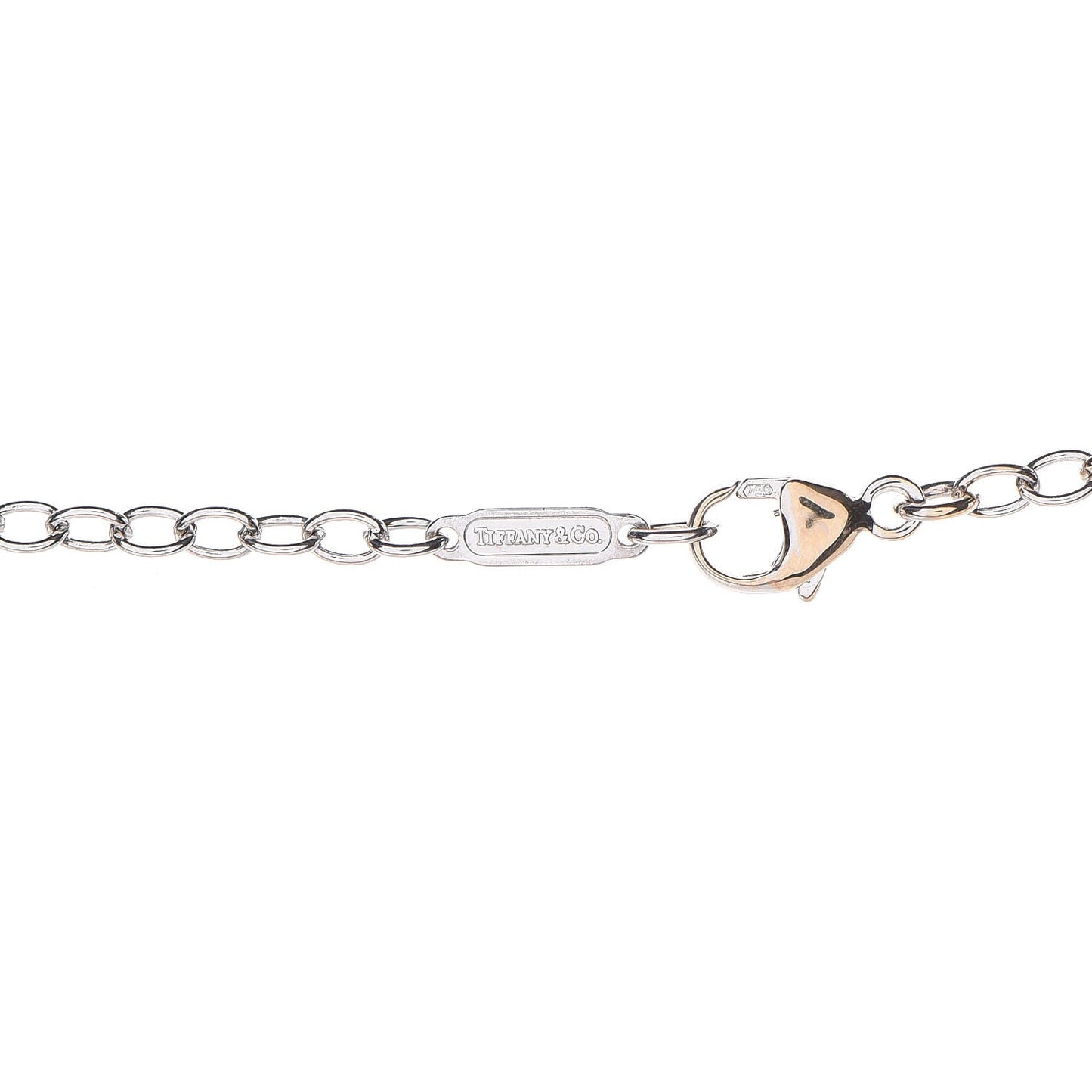 18K White Gold Diamond Pearl Dragonfly Station Necklace