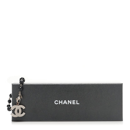 Chanel Ruthenium Bead CC Bracelet Black 4 of 4