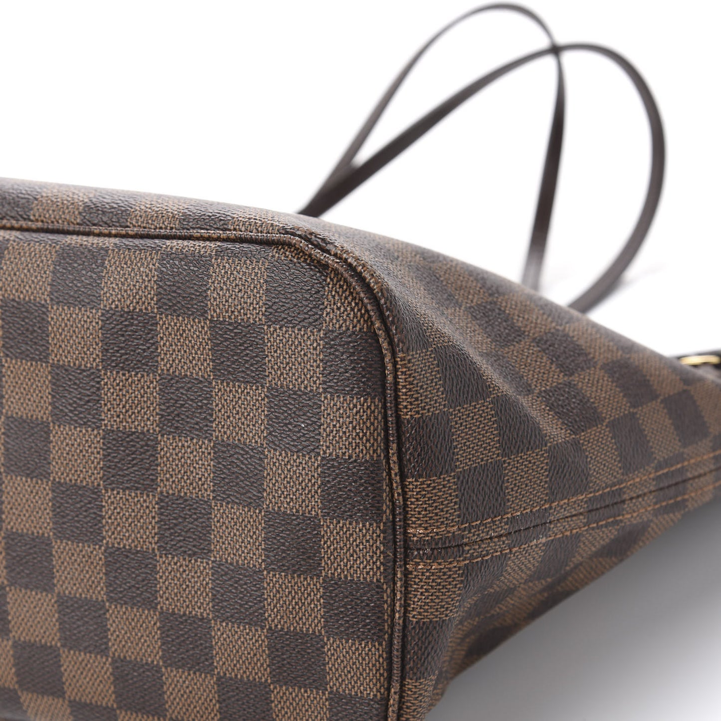 Damier Ebene Neo Neverfull MM Rose Ballerine