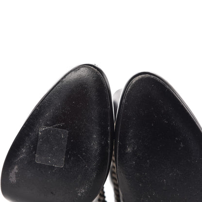 Saint Laurent Calfskin Debbie 100 Ankle Boots 38 Black 11 of 14