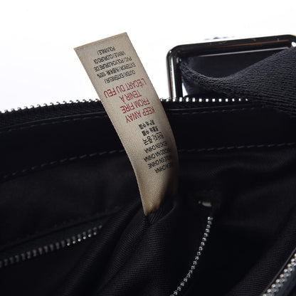 Burberry London Check Beckley Crossbody Messenger Bag Blue Black 7 of 9