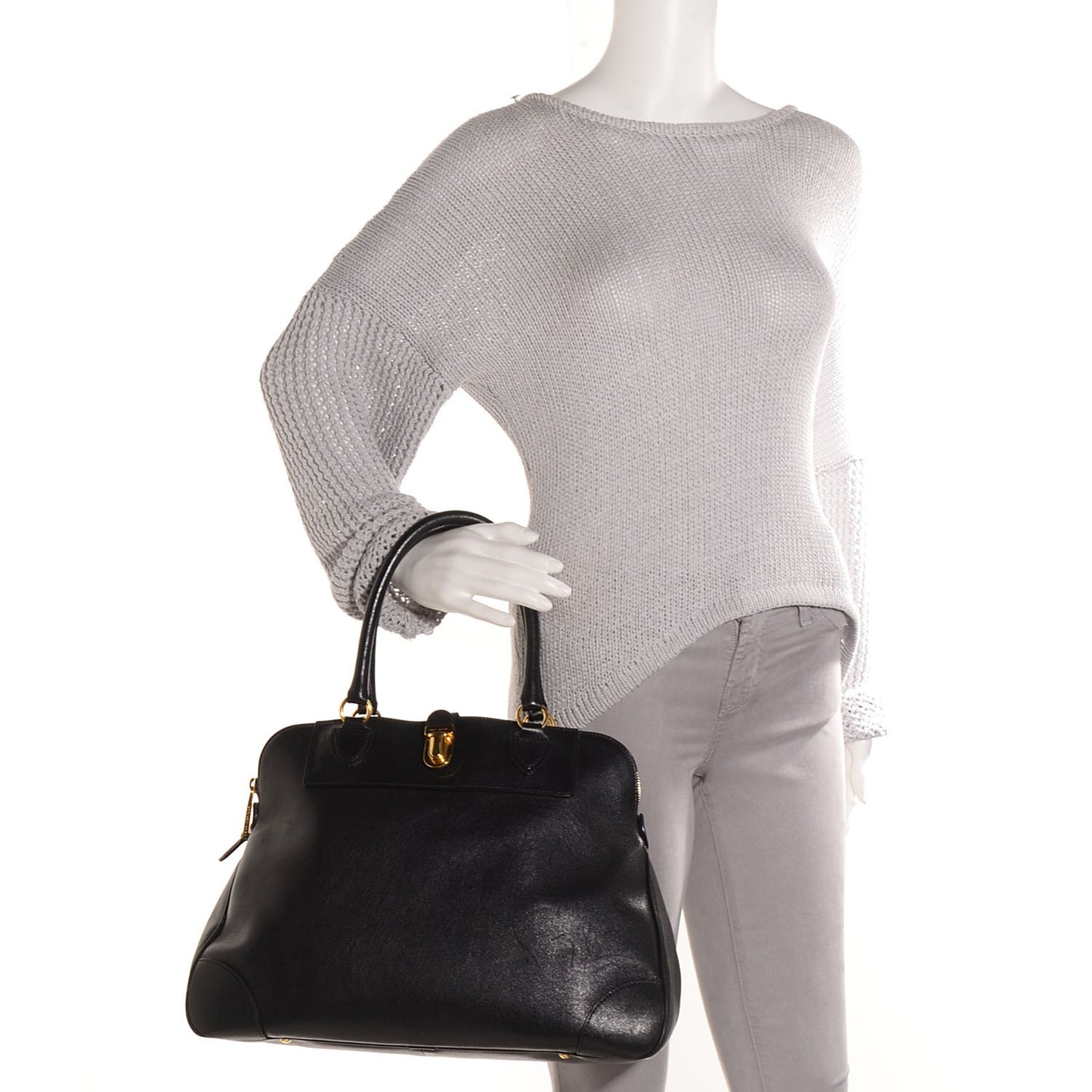 Lambskin Manhattan Tribeca Black