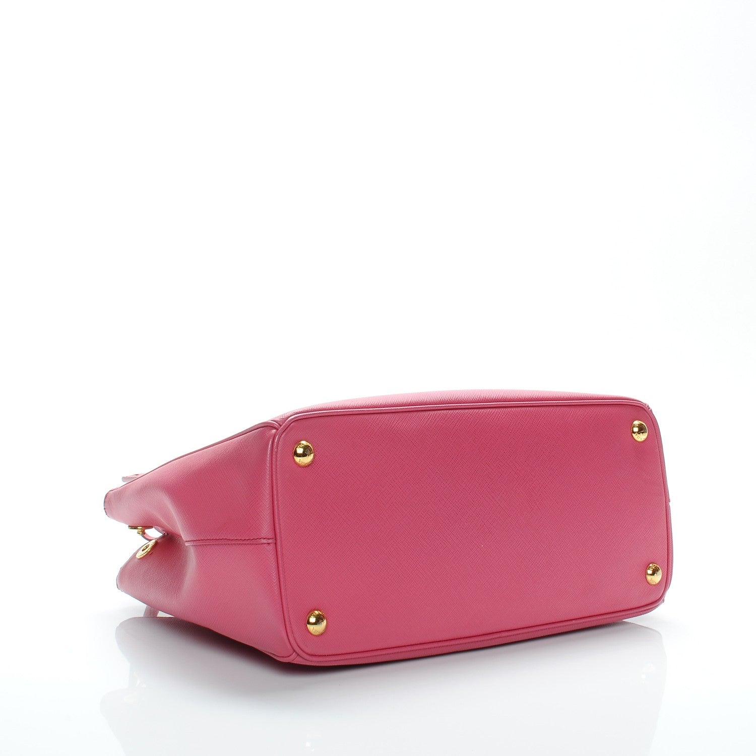 Prada Saffiano Small Galleria Double Zip Tote Peonia 4 of 19