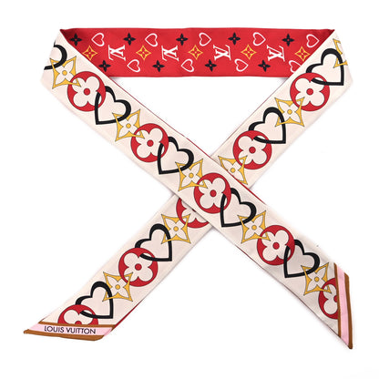 Louis Vuitton Silk My True LV BB Bandeau Red 1 of 3