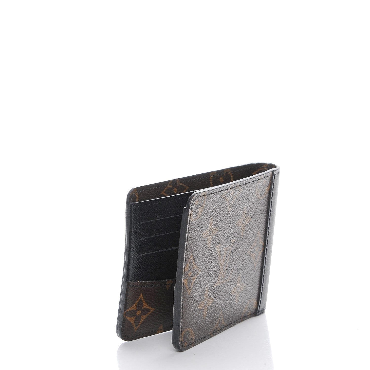Louis Vuitton Monogram Macassar Gaspar Wallet 3 of 8