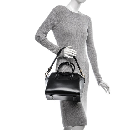 Givenchy Shiny Lord Calfskin Small Antigona Black 2 of 6