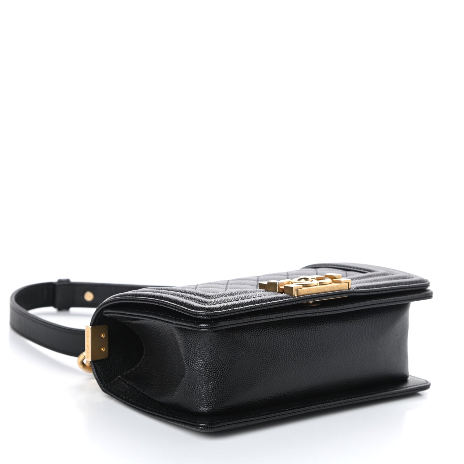 Chanel Caviar Quilted Small Boy Flap Black 4 of 11