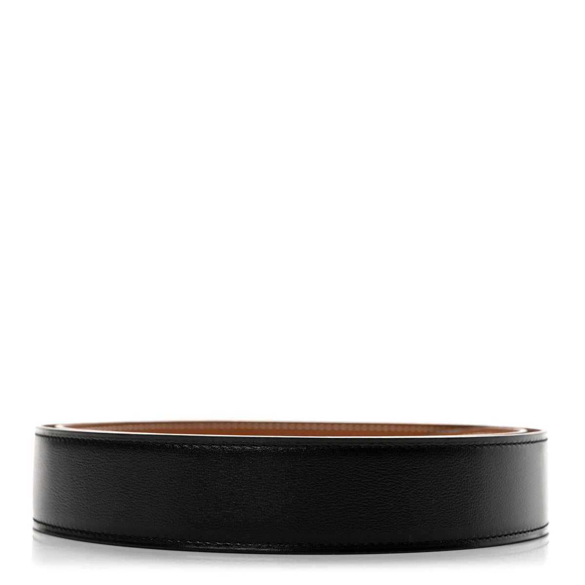Hermes Box Togo 32mm Belt Strap 80 32 Black Gold 2 of 5