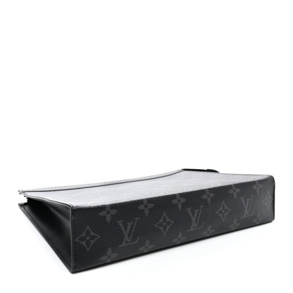 Louis Vuitton Monogram Eclipse Pochette Voyage MM 4 of 10
