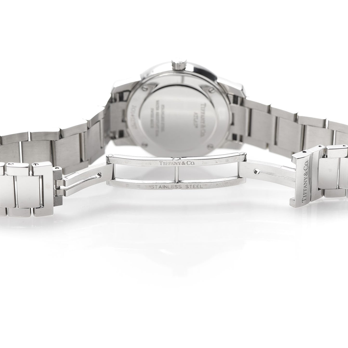 Stainless Steel 29mm Atlas 2-Hand Quartz Watch Black