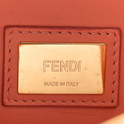 Fendi Denim Vitello Dolce QuTweet Beaded Medium Peekaboo Iconic Satchel Dark Blue Multicolor Black 6 of 9