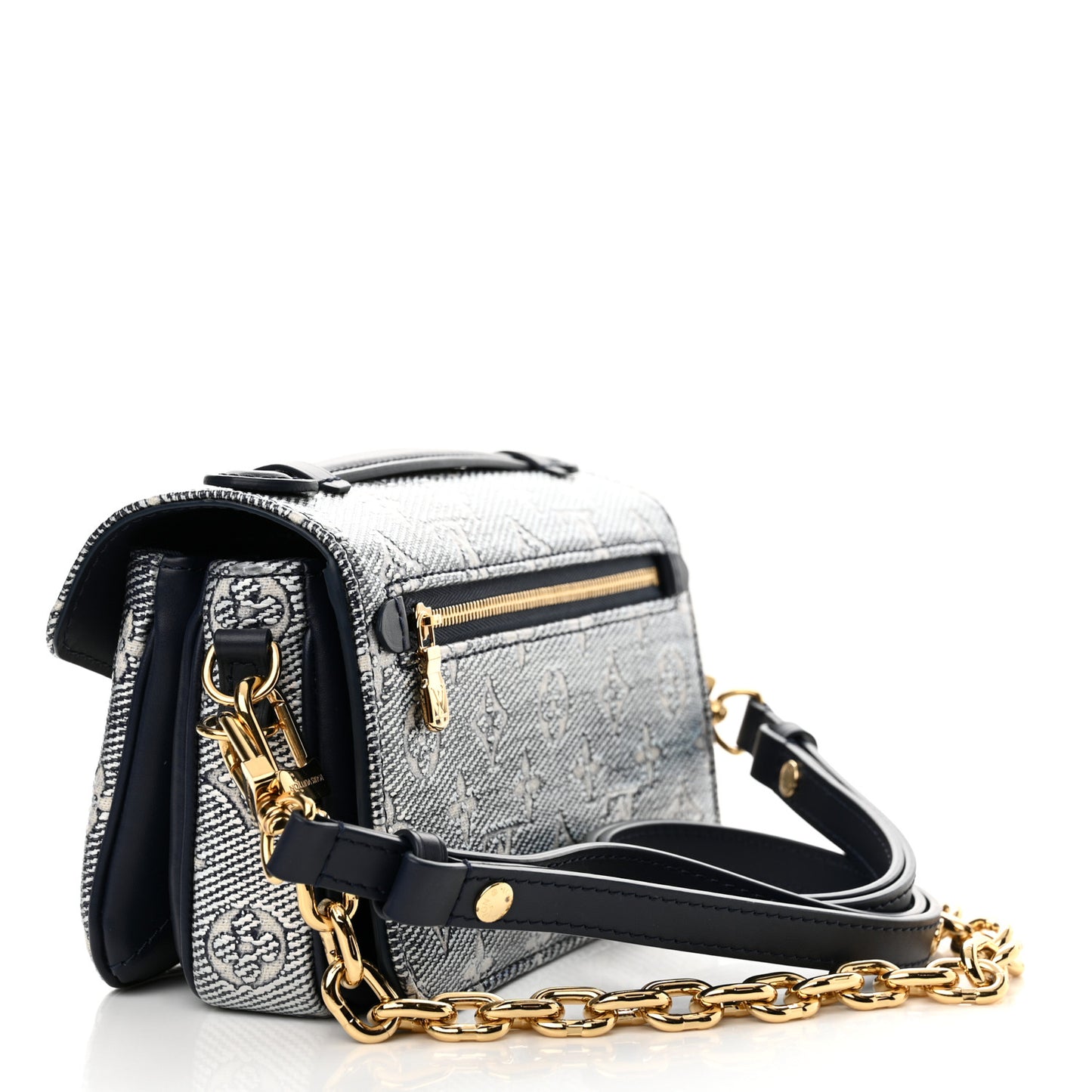 Monoglam Pochette Metis East West Blue