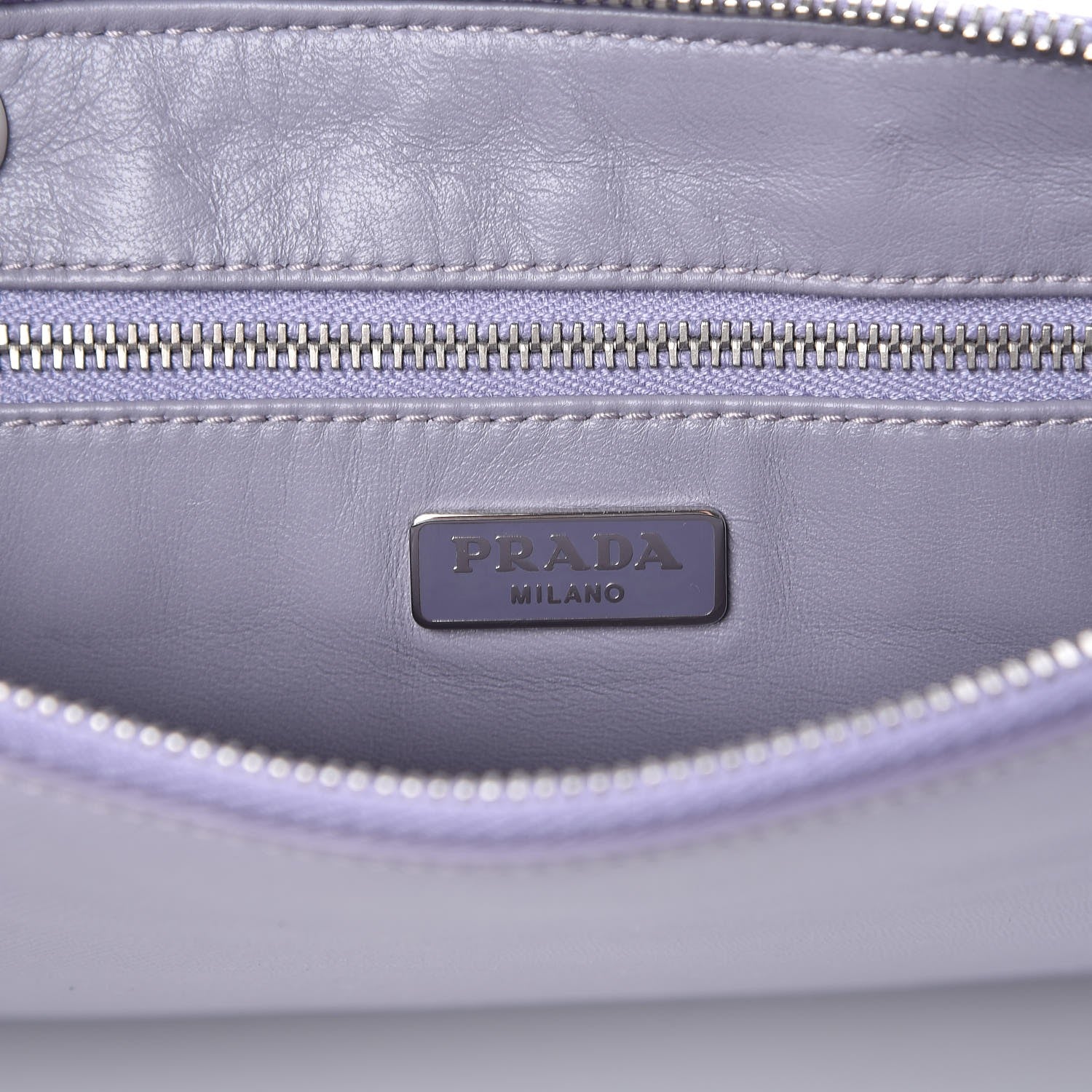 PRADA プラダ SAFFIANO LUX サフィアーノ 切り替えクラッチバッグ パープル/シルバー BP868L Prada Saffiano Lux Clutch Pouch Glicine 313163 – FASHIONPHILE
