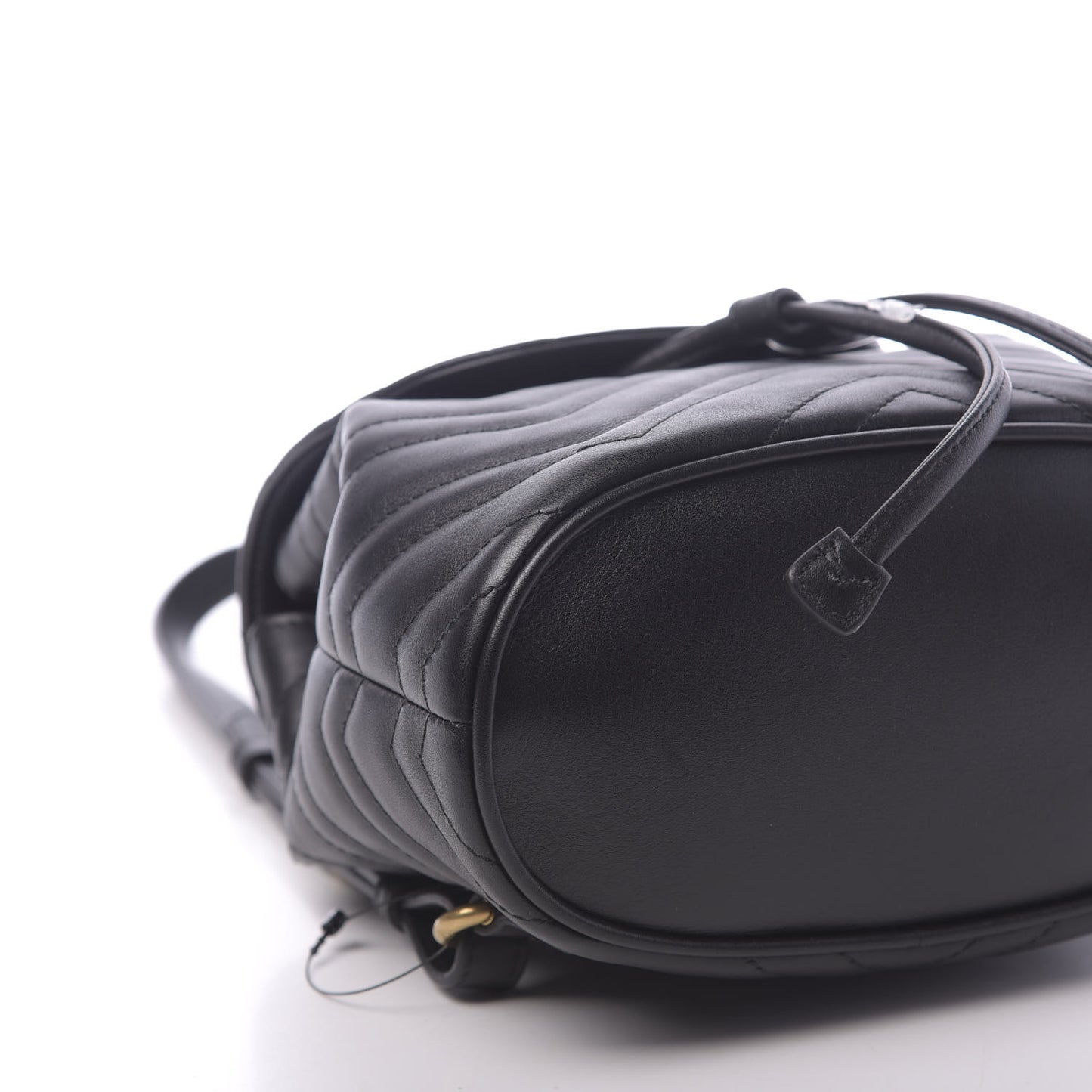 Calfskin Matelasse GG Marmont Flap Backpack Black