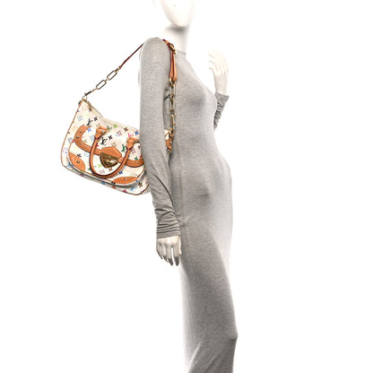 Louis Vuitton Monogram Multicolor Rita White 2 of 9