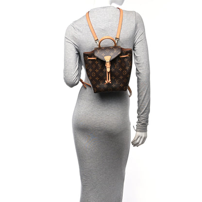 Louis Vuitton Monogram Montsouris BB Backpack Natural 2 of 10