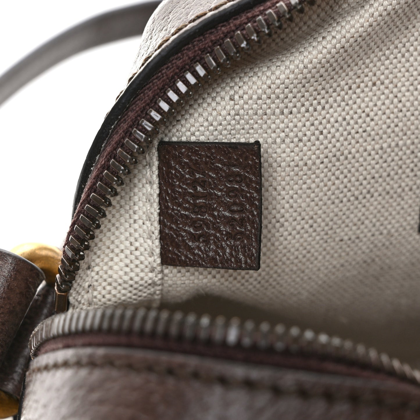GG Supreme Monogram Web Mini Ophidia Messenger Brown