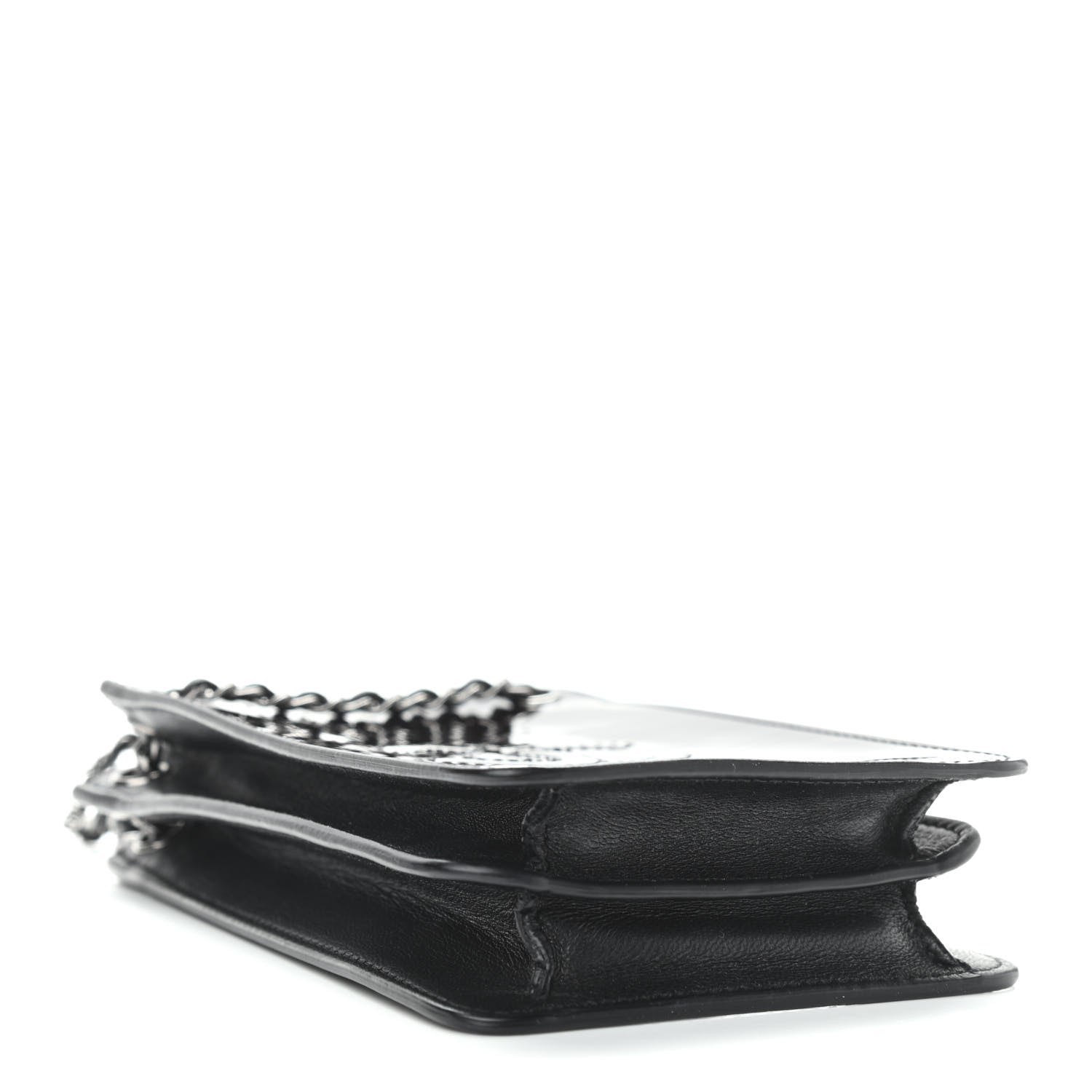 Chanel Patent CC Phone Holder Crossbody Black 4 of 11