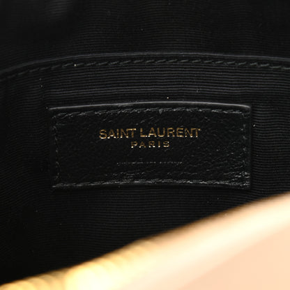 Saint Laurent Calfskin Matelasse Monogram Lou Camera Bag Dark Beige 5 of 10