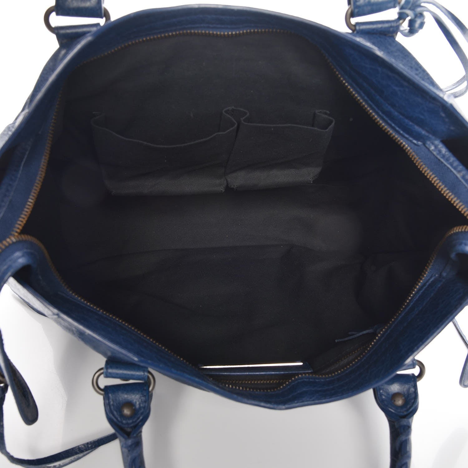 Balenciaga Agneau Classic Hardware City Bleu Mineral 6 of 8