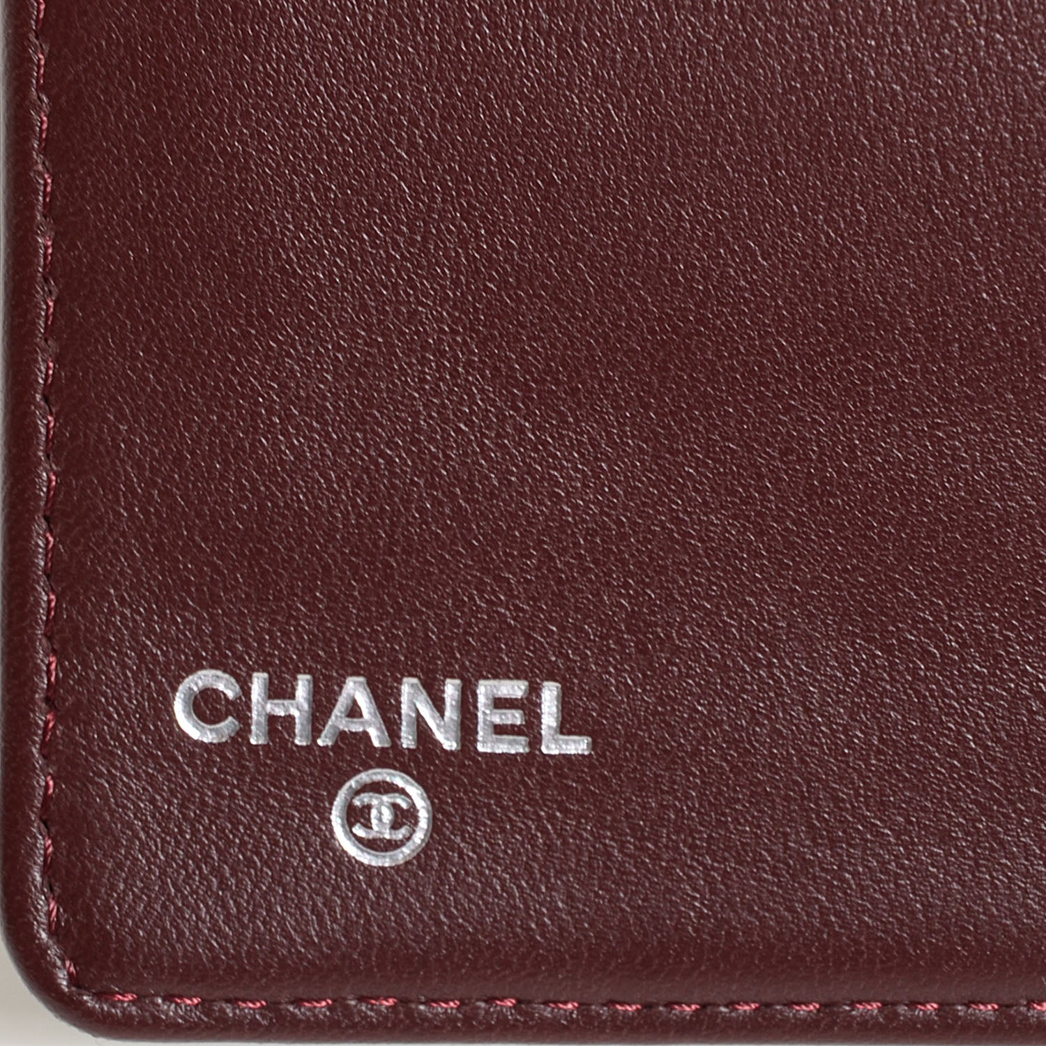 Chanel Lambskin Quilted Yen Wallet Black 6 of 8