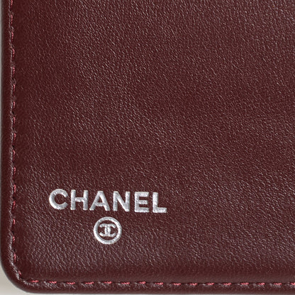 Chanel Lambskin Quilted Yen Wallet Black 6 of 8