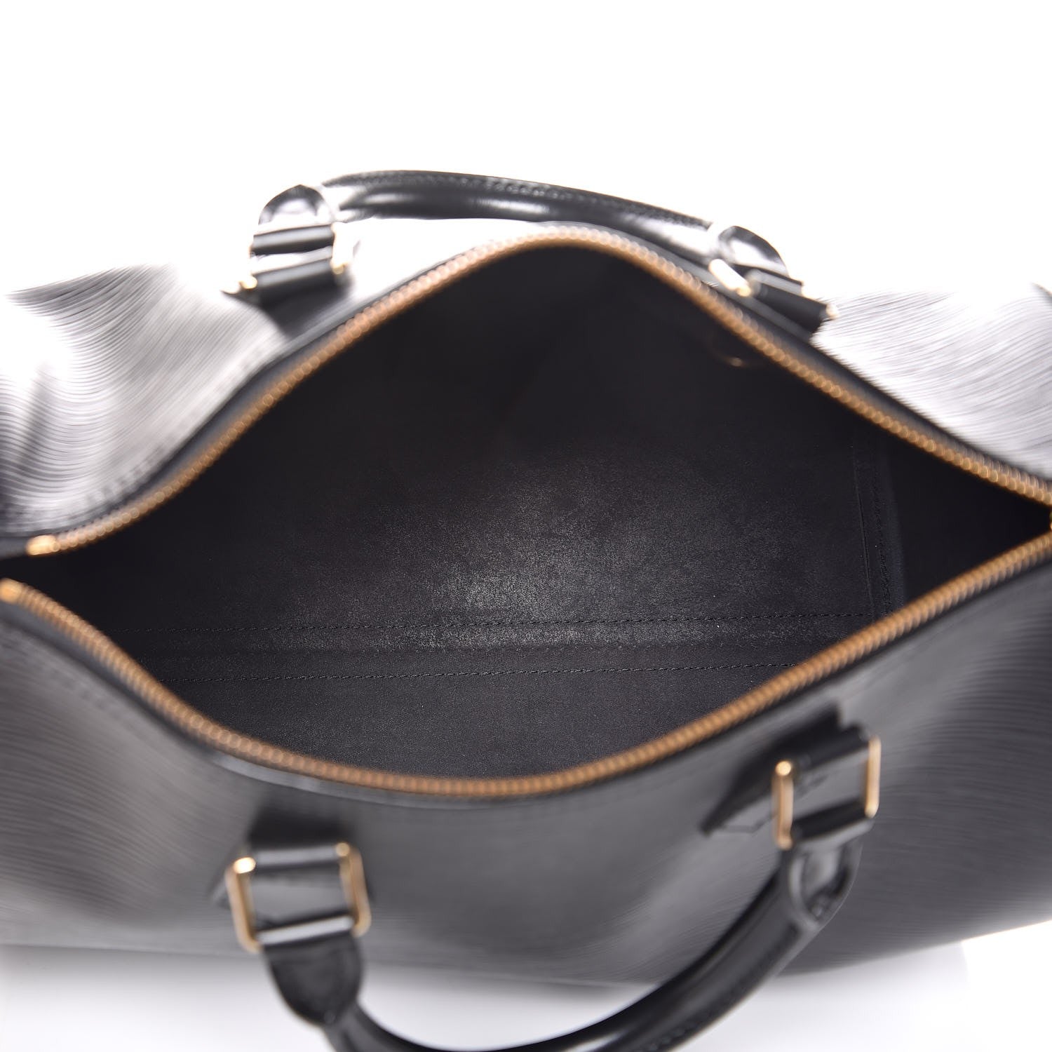 Louis Vuitton Epi Speedy 30 Black 5 of 8
