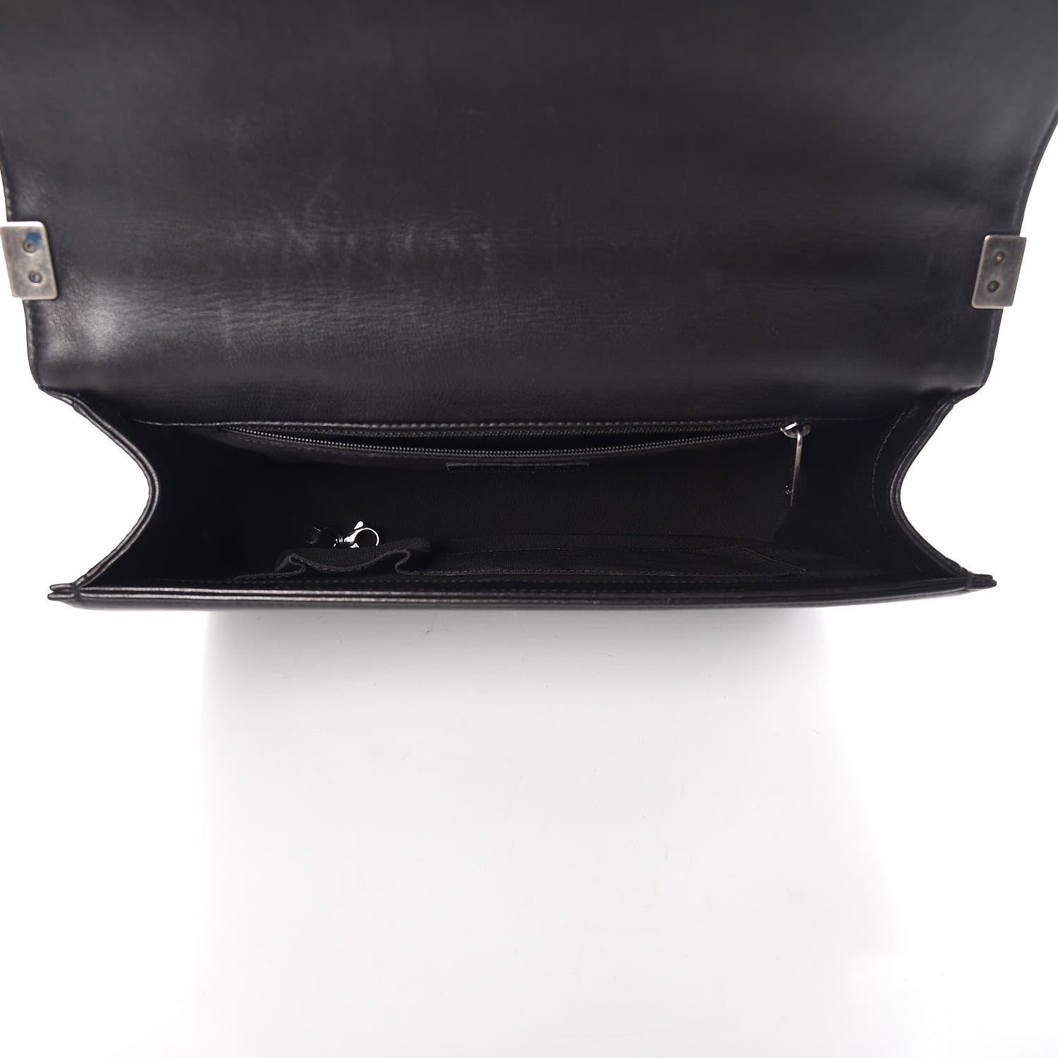 Chanel Lambskin Quilted Large Boy Flap Black 5 of 13