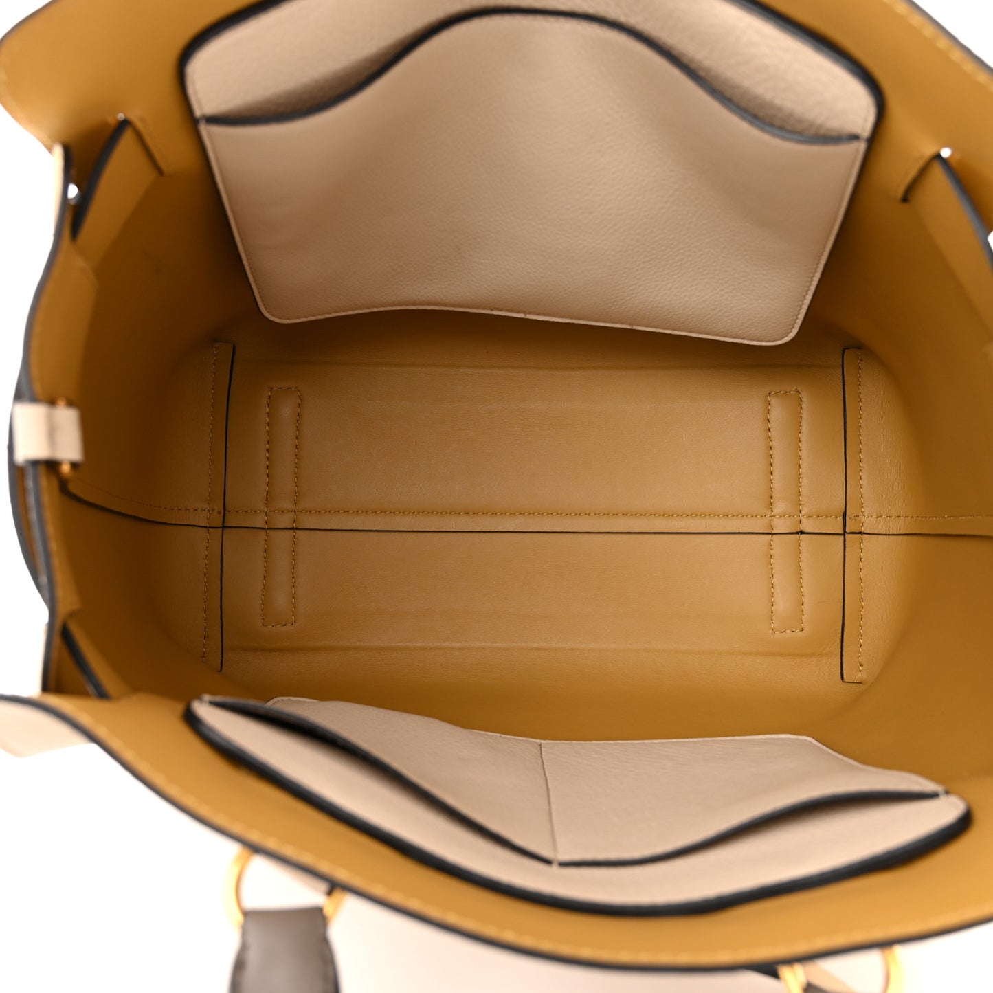 Marais Calfskin Medium Belt Bag Limestone Yellow