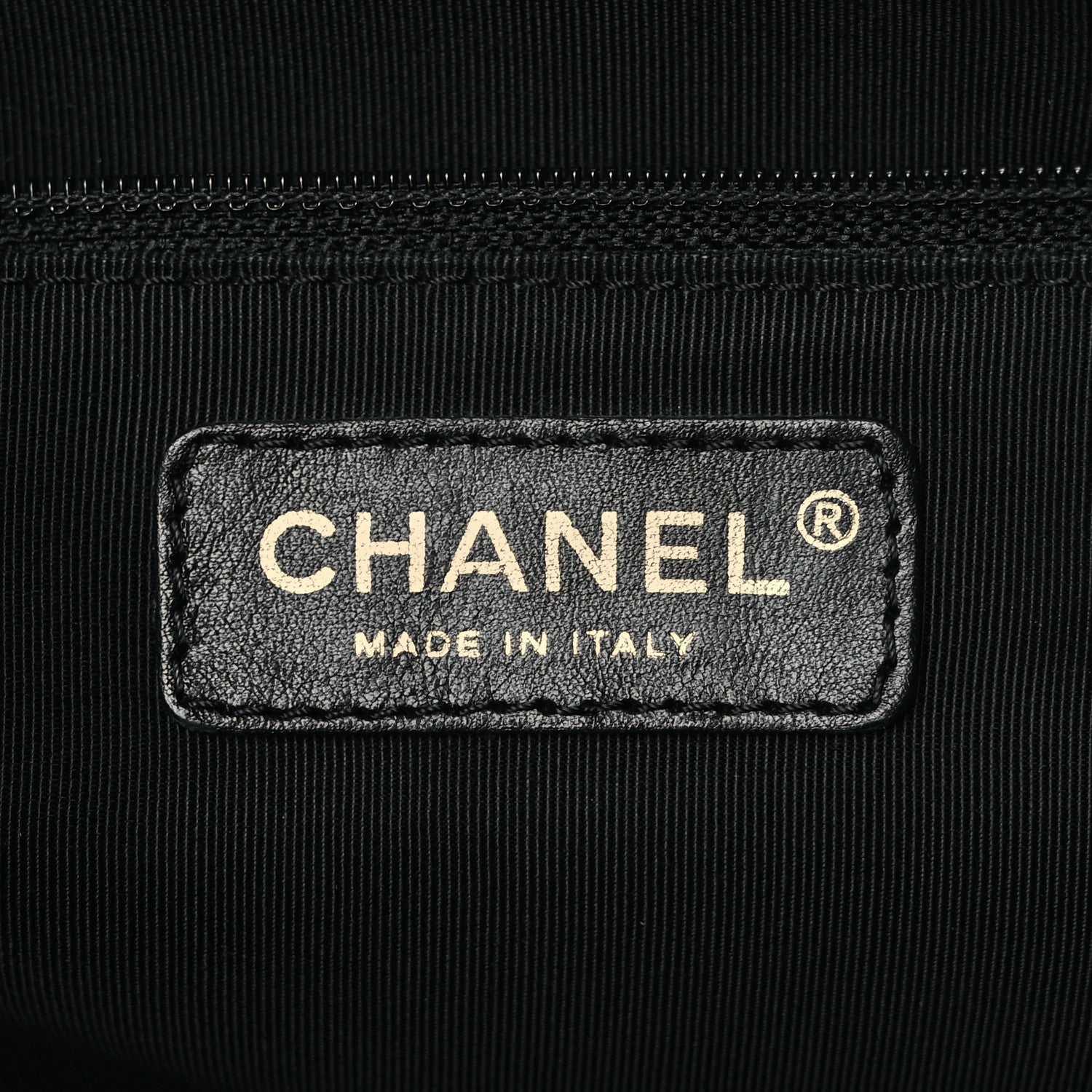 Chanel Calfskin Cerf Executive Shopper Tote Black 5 of 9