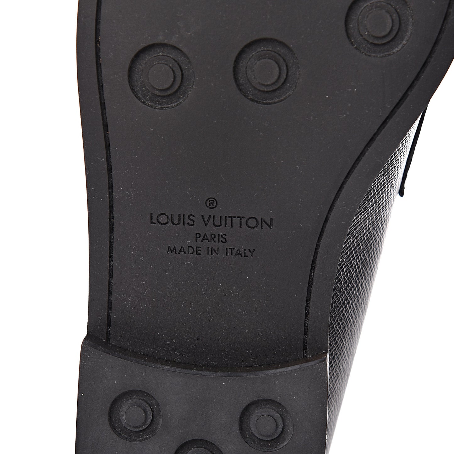 Calfskin Mens Montaigne Loafers 9.5 Black