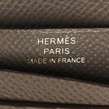 Hermes Epsom Bearn Compact Wallet Etoupe 7 of 9