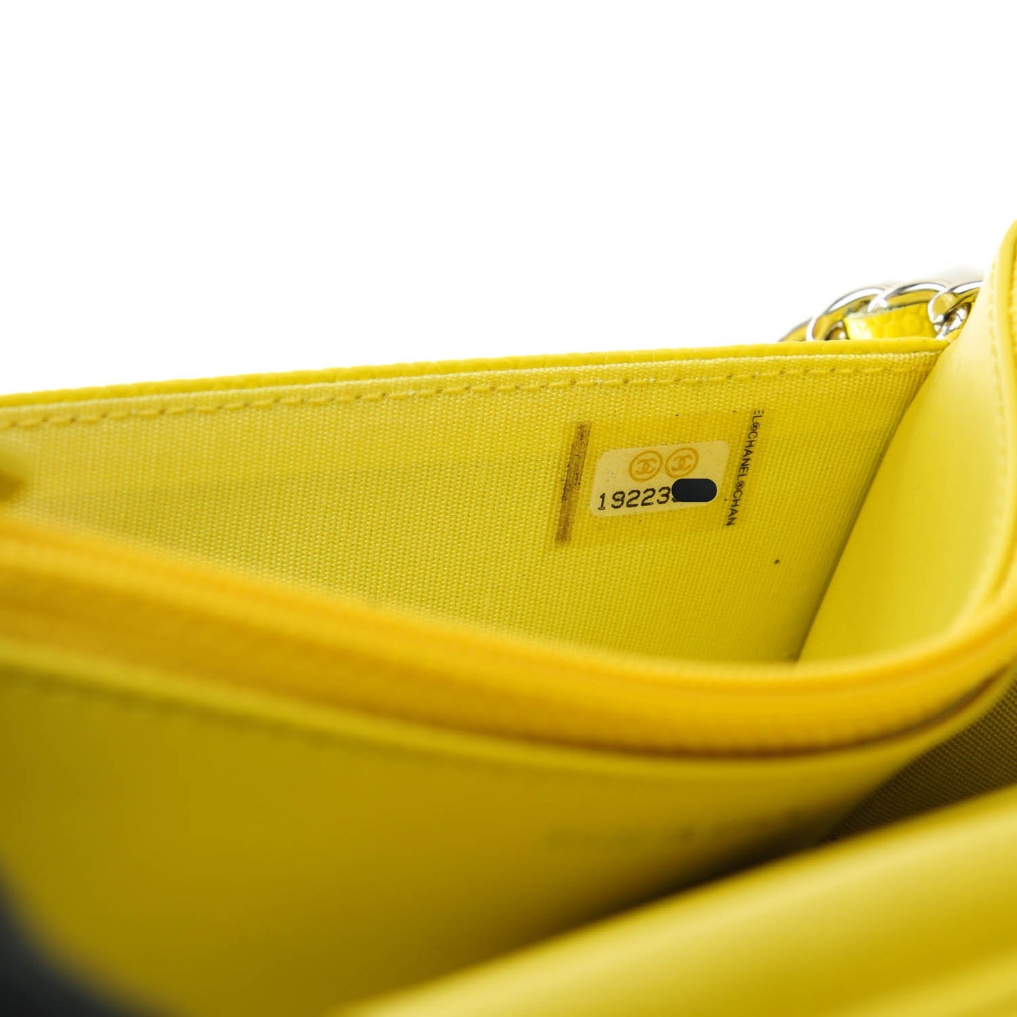 Caviar Timeless Wallet on Chain WOC Yellow