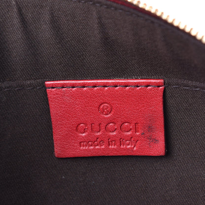 Gucci Guccissima Heart Chain Pochette Red 5 of 9