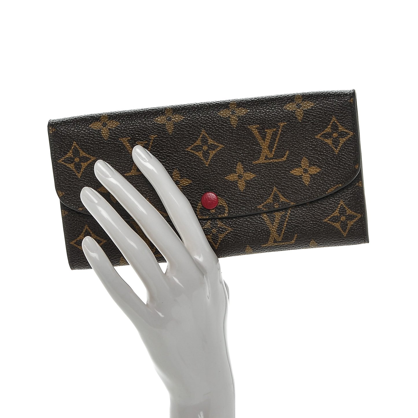 Monogram Emilie Wallet Fuchsia