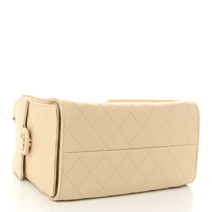 Chanel Caviar Quilted Small Chanel 25 Handbag Light Beige 4 of 10