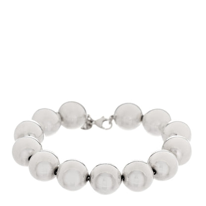 Tiffany Sterling Silver 14mm HardWear Ball Bracelet 1 of 4